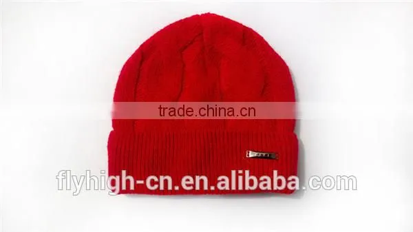 Fashion Winter Mens Wool Knitted Hat photo-4