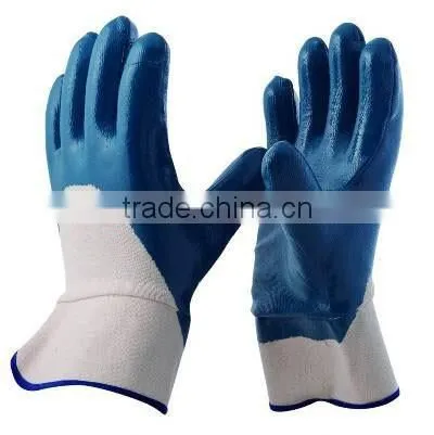 Rubber Coated Cotton Glove Industrial Rubber Glove Customized photo-5