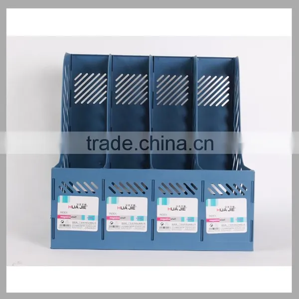 Desktop Organizer Office Box PS Plastic File Rack for Table photo-2