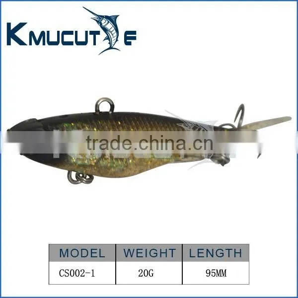 2016 New MASK S VIBES Soft Plastics Fishing Vibe Lure Blade Soft Vib Lures photo-5