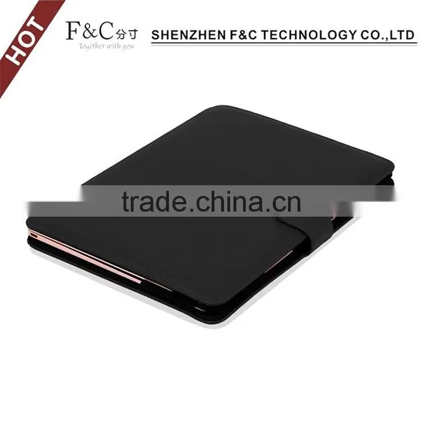 Shenzhen F&C Hand-crafted Premium PU Leather Material Folio Cover for Macbook Case 11" 12" 13" 15" Compatible photo-3