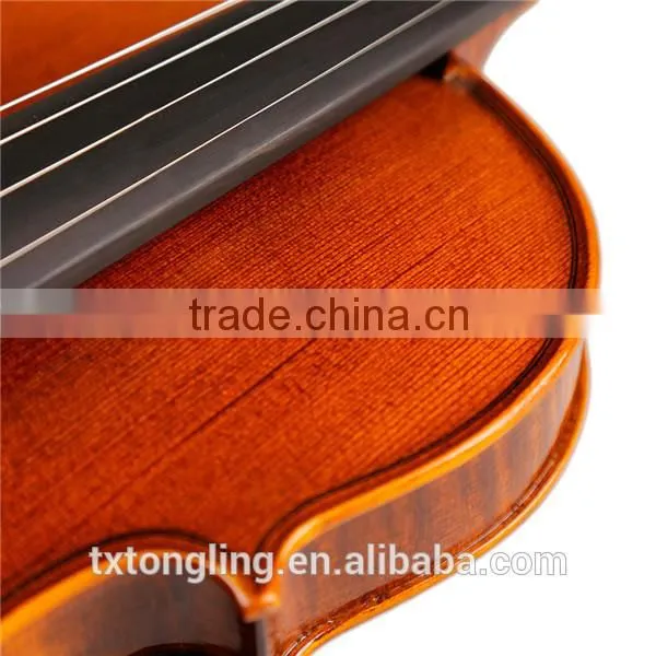 (TL004-3) High Quality Flamed Violin Painted Violins 4/4, 3/4 photo-3