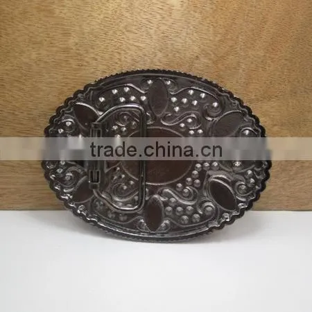 Cross Belt Buckle With Rhinestones Low Price Plate Metal Buckle 40mm Zinc Alloy Belt Buckle photo-6