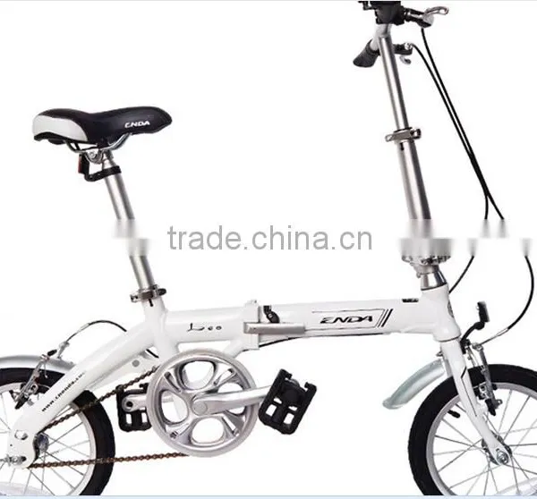 ENDA Folding Kids Bike 14 Inches Wholesale Aluminum Alloy POCKET BIKE photo-2