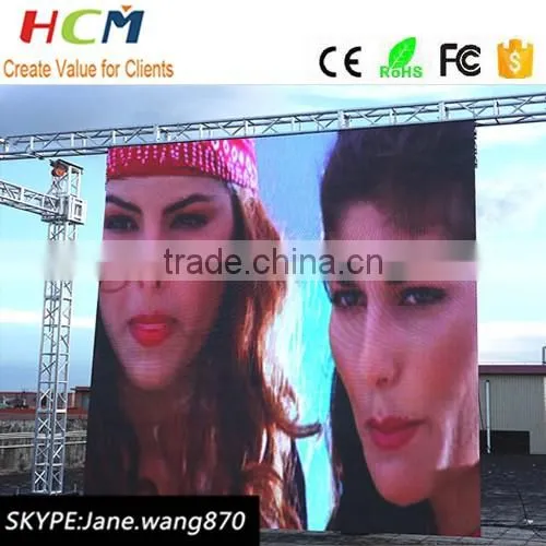 HD Video Wall Display p6 p8 Full Color Stage Rental Led Screen Advertising Outdoor photo-4