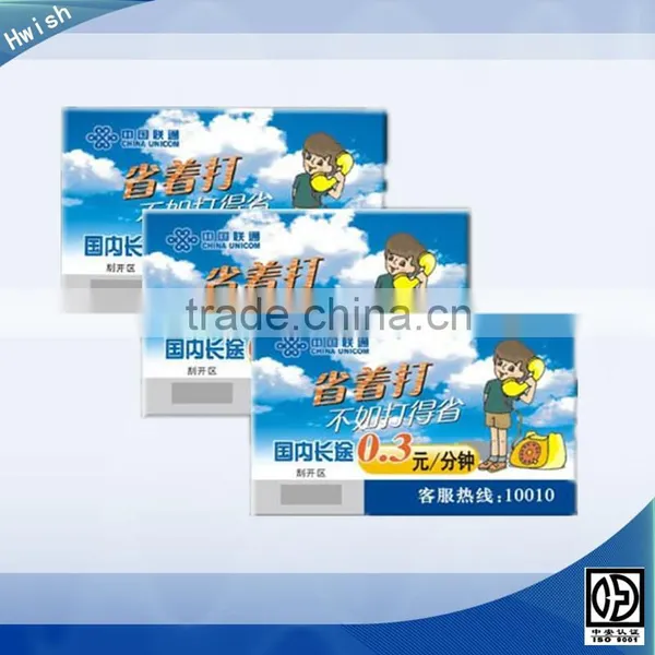 Phone Scratch Card