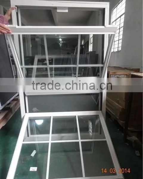 Aluminum Double Hung Window With Double Glass Aluminum Window Factory In Guangzhou photo-4