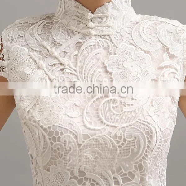High Quality Fashionable High Neck Evening Dress photo-2