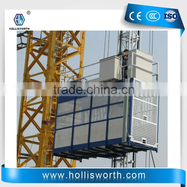 SC200/200 Portable Lifting Hoist Construction Material Elevators Building Material Lift photo-3