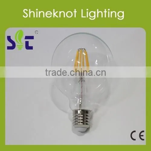 2015 New Design 6W Led Filament Bulb, Led Filament Light,360 Degree Glass Bulb photo-3