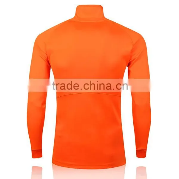 2015/2016 Wholesale Orange Sport Training Jacket photo-2