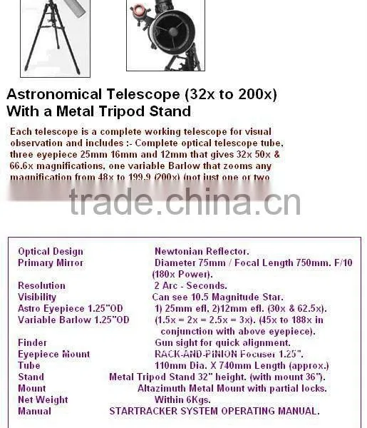 Astronomical Telescope