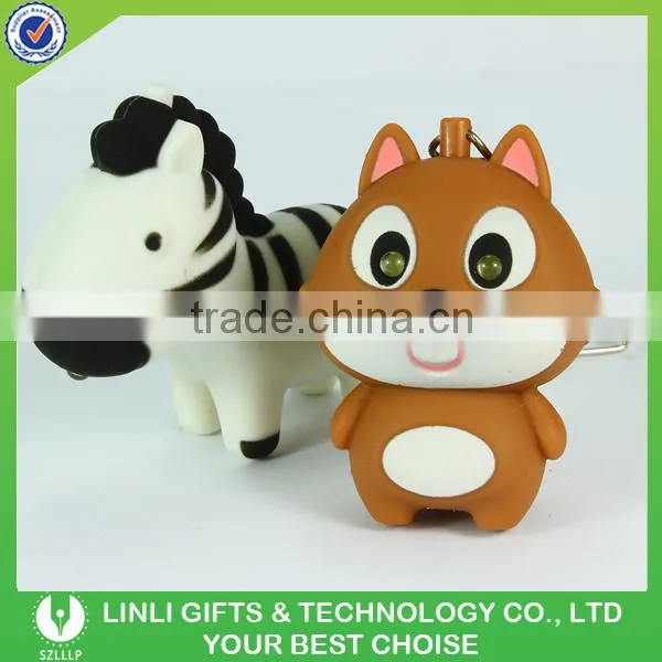 Promotional Led Horse Key Chain With Sound photo-5