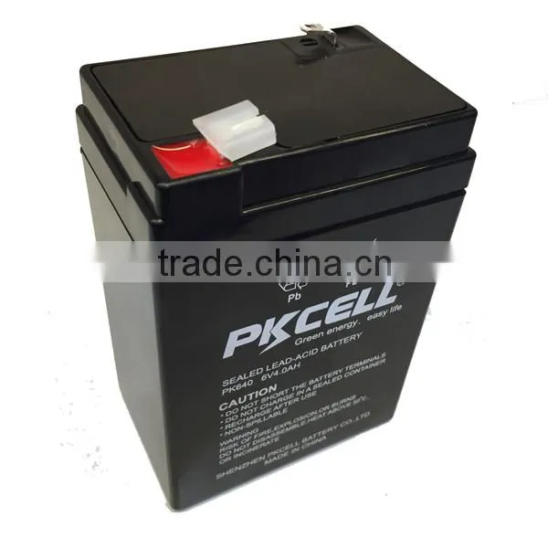 Good Price Solar Battery of 6v 4ah Rechargeable Lead Acid Battery