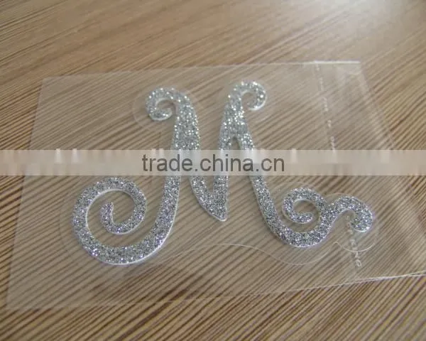 Custom Design Pvc Glitter Sticker,room Decor Promotion Gift Glitter Sticker Sheet photo-2