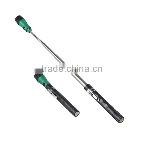 Cheap 3 LEDs Light Plastic Telescopic Magnet Pick Up Tool Quality Choice photo-3
