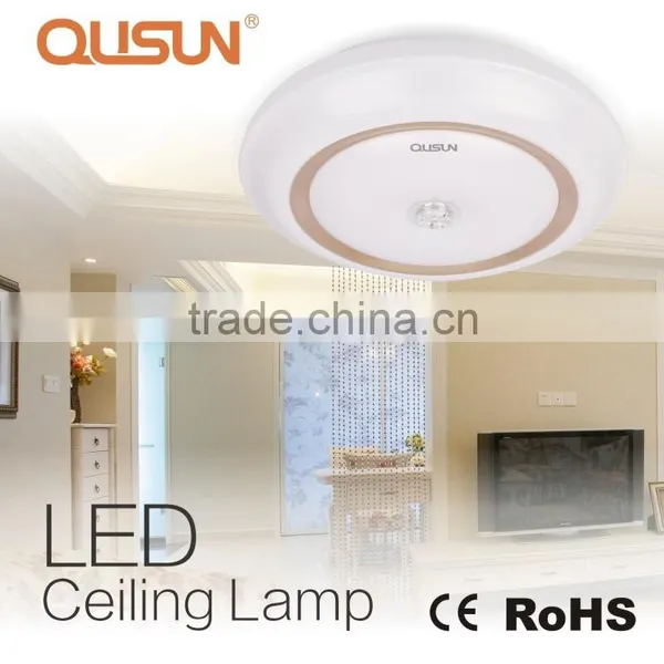 Champagne 20W Surface Mounted CE RoHS LED Ceiling Lamp Living Room Lighting photo-3