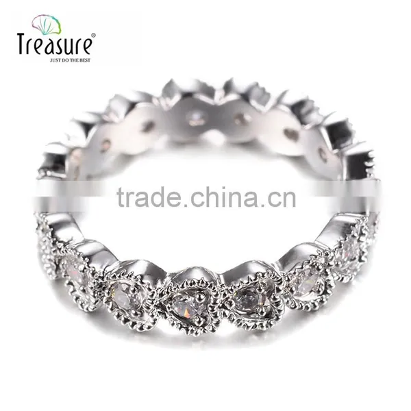 Gemstone Jewelry Diamond Ring Discount Jewelry 925 Silver Ring for Women Made in China photo-5