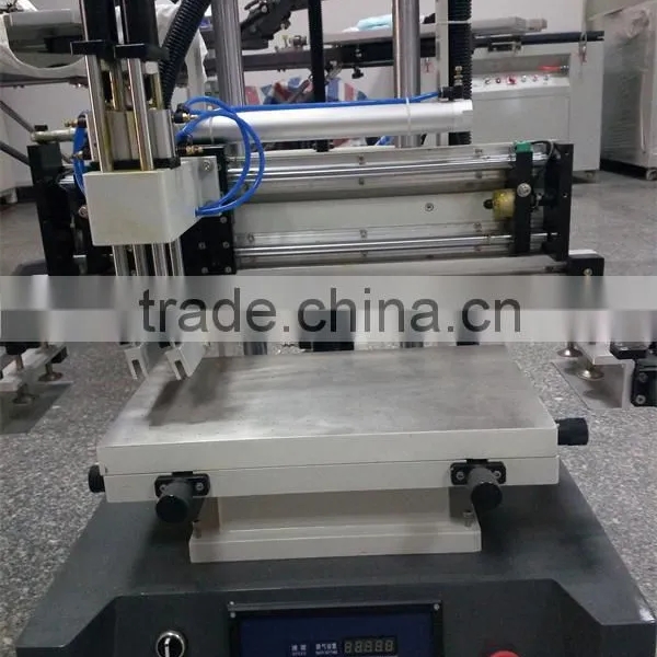 GW-2030MT 1 Color 1 Station Desktop Vacuum Table Screen Printing Press photo-2