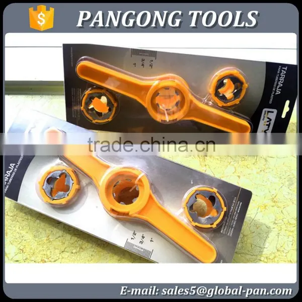 6PCS PVC Pipe Die Set,tap and Die Tool , PVC Pipe Threading Tool photo-3