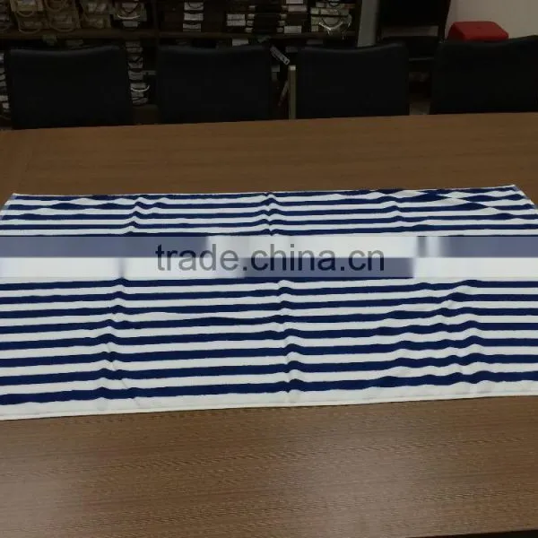 Blue Stripe Pool Towel/hotel Towel/towel Set