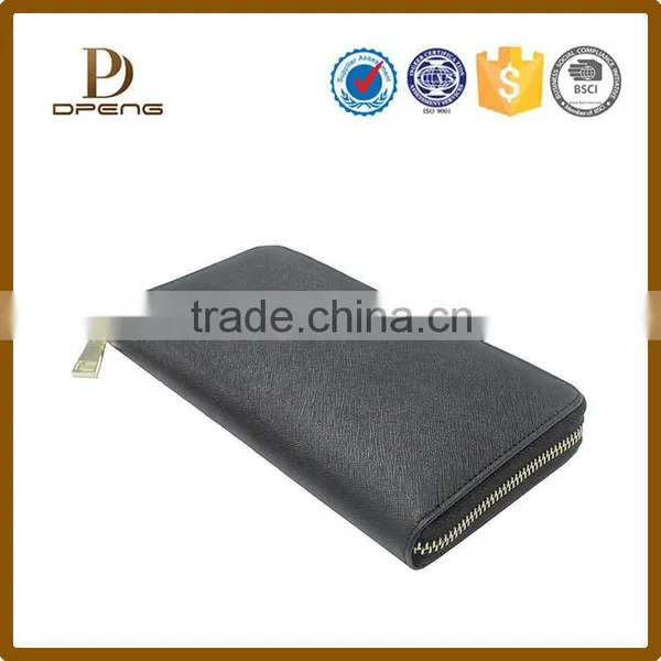 Wholesale Custom Consice Genuine Leather Purse for Women photo-2