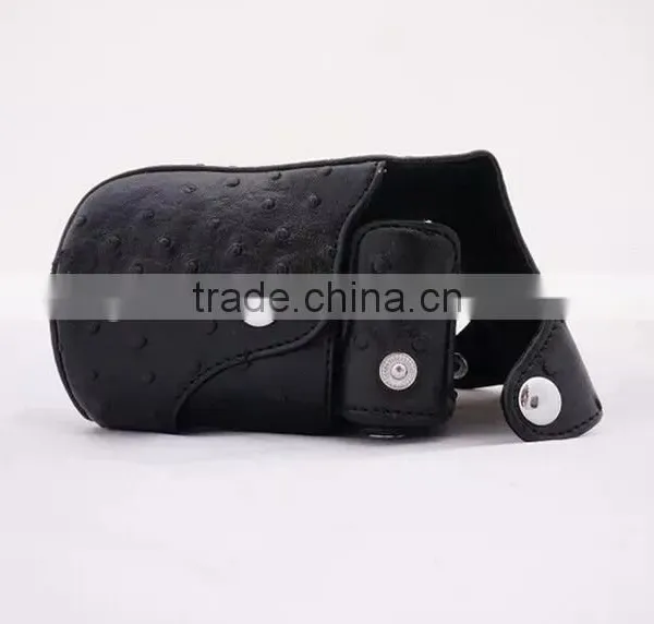 Factory Competitive Price Black Fancy Leather Camera Bag in Dongguan photo-3