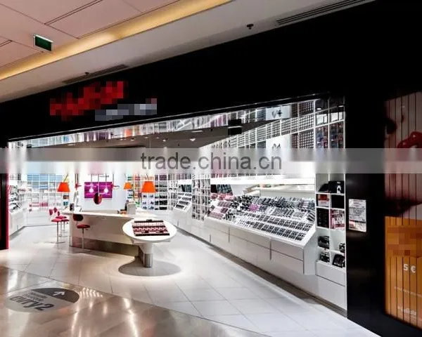 Custom Attractive Good Quality Retail Make up Store Display Makeup Station Furniture photo-2