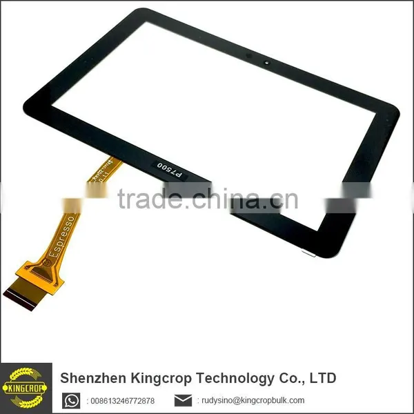 Replacement Touch Screen Digitizer Glass Lens Repair Parts FOR Samsung Galaxy Tab 10.1 I905 T859 P7500 Black and White photo-2