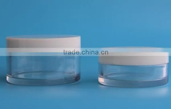 Workable Price Good Quality Clear Round PET Plastic Cream Jar photo-3