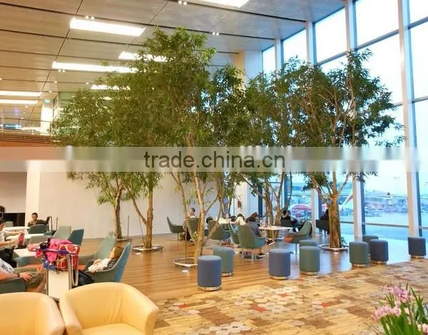 High Simulation Artificial Big Palm Tree For Airport Project Decoration photo-2