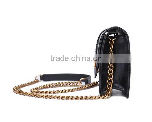 Guangzhou Handbag Factory Cheap Lady PU Sling Bag photo-2