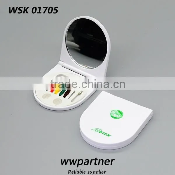 Hotel Cosmetic Mirror With Sewing Kit photo-2