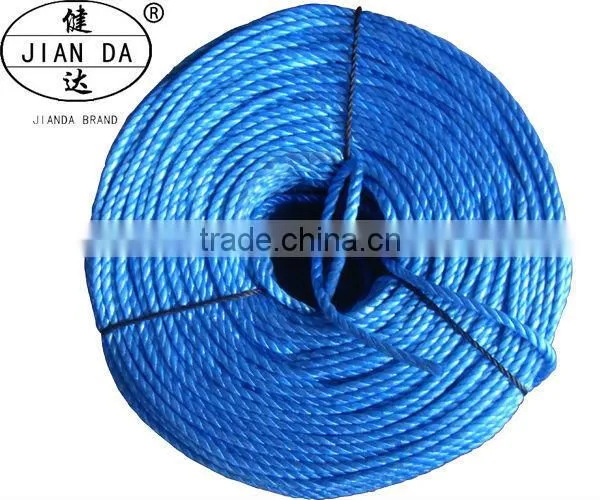 Slit Film Blue Polypropylene Rope photo-5