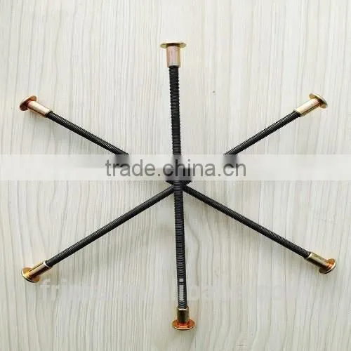 China Supplier Carbon Steel Thread Rod With Nut