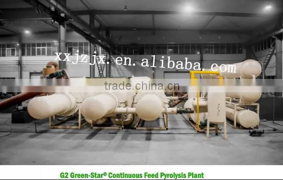 16mm Thickness Tyre Pyrolysis Machine for Tyre Oil
