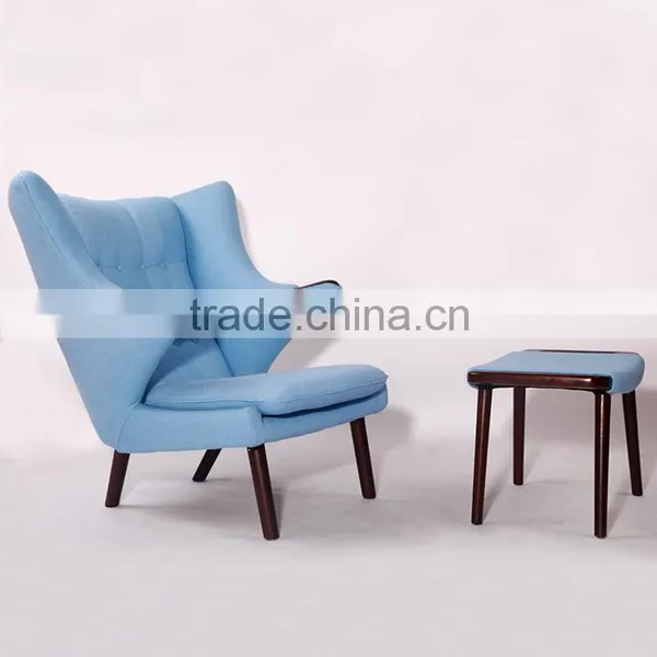 China Factory Supply Designer Furniture Hans Wegner Papa Bear Chair photo-2