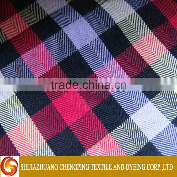 Various Textile 100% Cotton Yarn Dyed Fabric Price photo-2