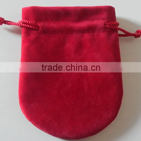 Cheap Custom Printed Velvet Jewelry Pouch photo-6