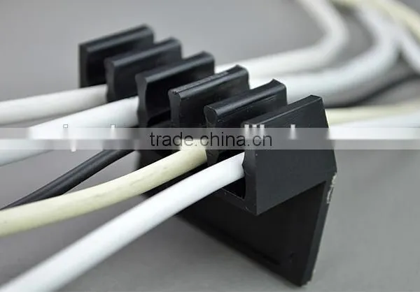 Best Selling 5 Plug Plastic Wire Manager Cord Divider Cable Winder photo-2