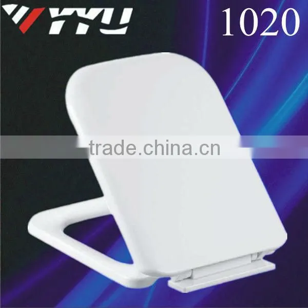 Floor mounted accessories square closet lid cover 1020