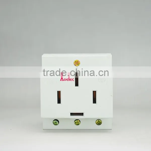 AC30-16/4 Din Rail Modular Electrical Socket
