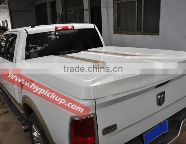 Fiberglass Dodge Ram 1500 Crew Cab Hard Tonneau Cover photo-4