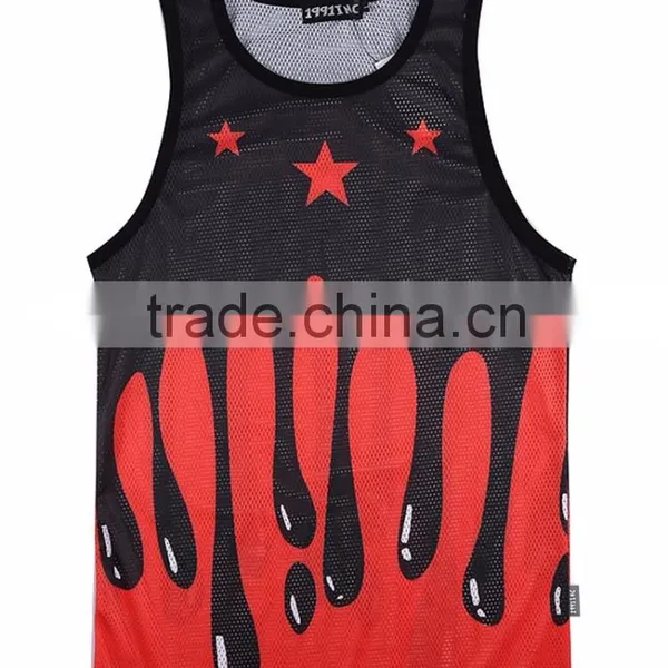 2016 Hot Sale New Arrival Printed Box Lacrosse Jerseys/vest photo-2