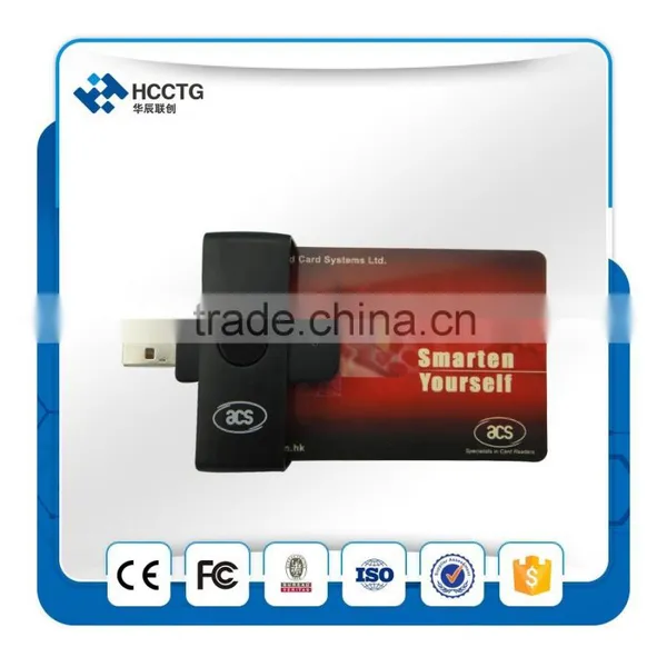 Exceptional RoHS Compliant USB2.0 Pocket Mate Superior Contact IC Chip Card Reader/Writer-- ACR38U photo-3