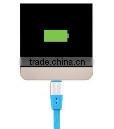 Baseus Original Auto-disconnect Type C Data Cable 2.1A USB Cable Intelligent Control Chip Charging LED Type C Phone Cable Line photo-5