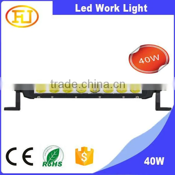 40W 8inch Single Row Led Light Bar photo-2