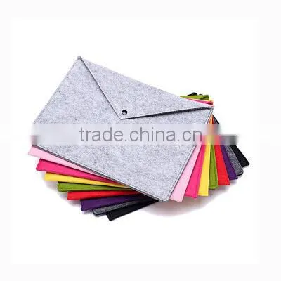 Factory Wholesale Felt Fabric Document Bag With Customised Logo photo-5