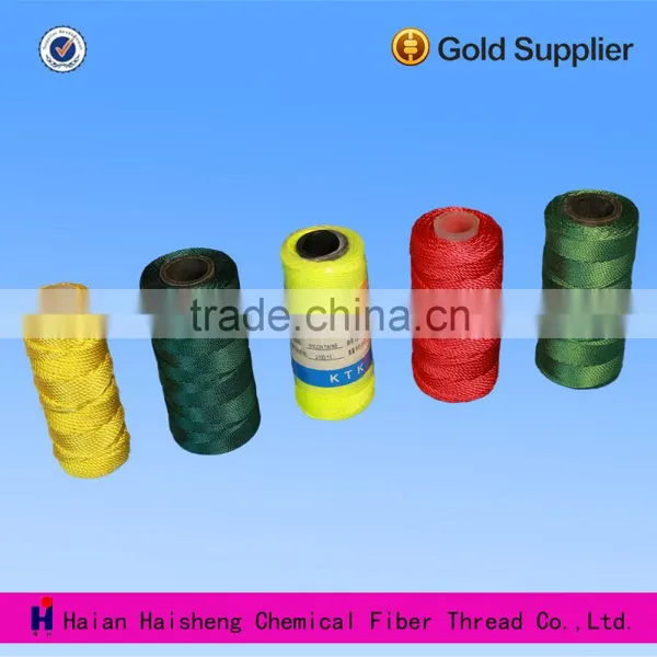 HSXY High Quality Cheap Colorful 210D Twisted Polyester Fishing Twine photo-4