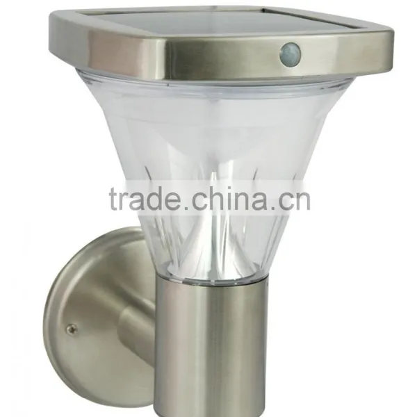 Singapore,stainless Steel Solar Wall Lamp With Ni-MH Battery Charged by Solar,Light Controlled Smart Sensor Solar Wall Lamp